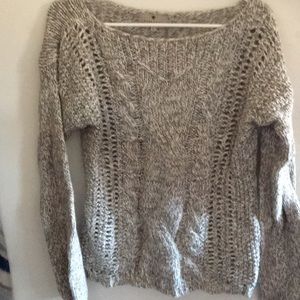Gray sweater